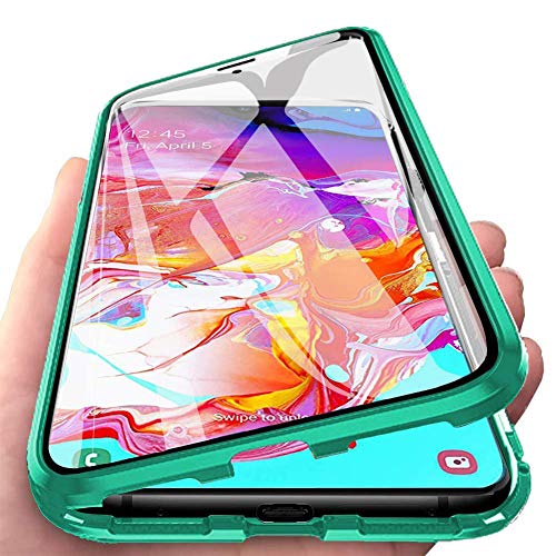 Orgstyle Funda para Samsung Galaxy S20 FE, Absorción Magnética Cubierta Vidrio Frontal y Posterior Case Marco Metal Súper Delgada Protección de 360 Grados Funda, Verde Orgstyle Funda para Samsung Galaxy S20 FE, Absorción Magnética Cubierta Vidrio Frontal y Posterior Case Marco Metal Súper Delgada Protección de 360 Grados Funda, Verde