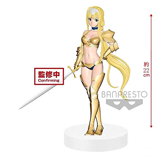 Original Banpresto Sword Art Online Figure Memory Defrag Alice Zuberg PVC action figure model figurine