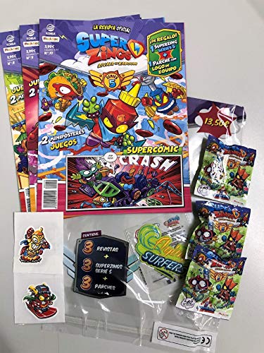 Pack Revista Oficial Superzings Series 5 Pack Revista Oficial Superzings Series 5