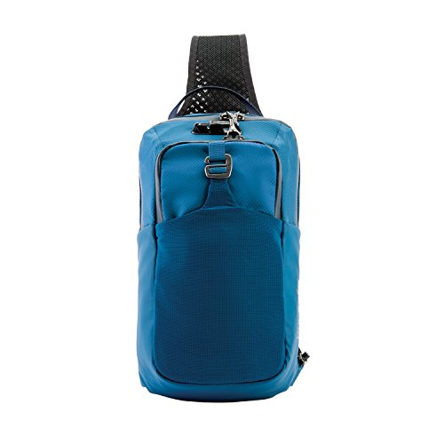 Pacsafe Venturesafe X anti-theft sling pack Mochila tipo casual, 37 cm, 6 liters, Azul (Blue Steel 626)