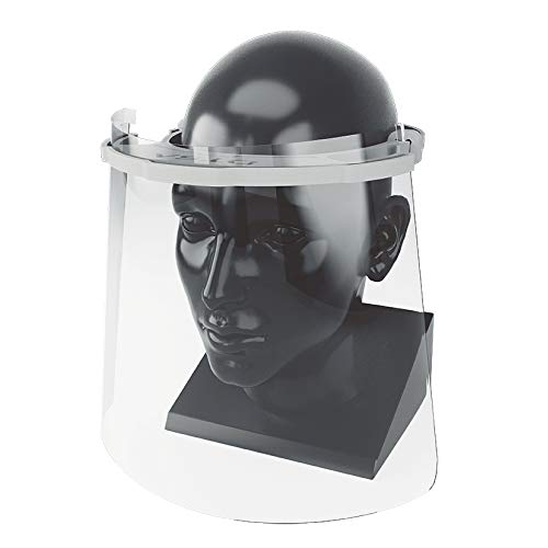 Pantalla protectora facial transparente, visera en forma de mascara para usos sanitarios gafas protectoras para evitar contaminación de los ojos a partir de salpicaduras o gotas (Industrial) Pantalla protectora facial transparente, visera en forma de mascara para usos sanitarios gafas protectoras para evitar contaminación de los ojos a partir de salpicaduras o gotas (Industrial)