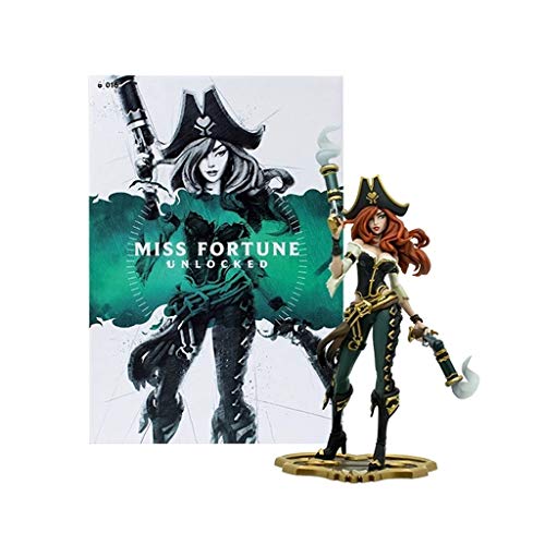 para la Liga de Legends Game Figuras, LOL Series Sculpture The Bounty Hunter/Miss Fortune (XL), Modelos de Resina exquisitos y Frescos, Colecciones Estatua de Escritorio o gabinetes d