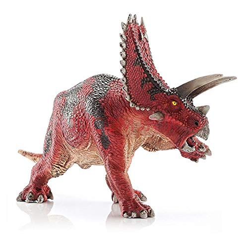 Pentaceratops de Juguete, Dinosaurio de juguete, PVC figura de acción de juguete, Modelo Dinosaurio - 7.5 pulgadas (19x12x7)
