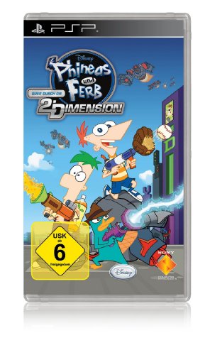 Phineas & Ferb - Quer durch die 2. Dimension [Importación alemana]