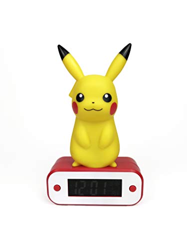 Pikachu Pokemon Reloj Despertador