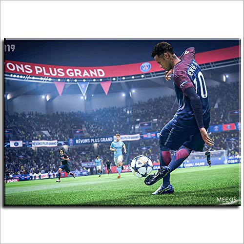 Pintura de lienzo digital diy juegos de la FIFA kit de pintura al óleo lienzo regalo 40X50 (sin marco)