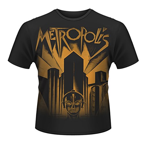Plan 9 Metropolis Vintage Horror oficial hombre nuevo Negro T Shirt