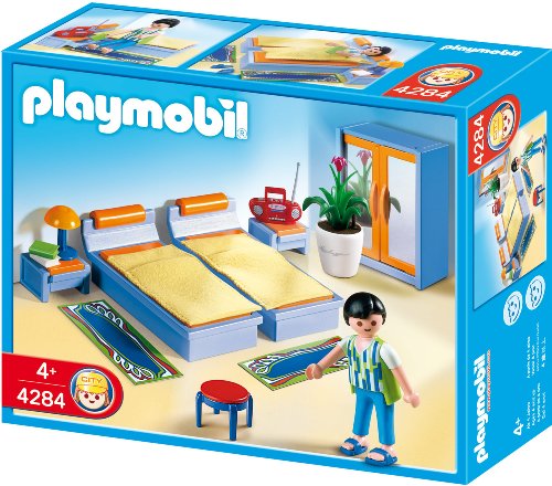 PLAYMOBIL - Dormitorio, Set de Juego (4284)