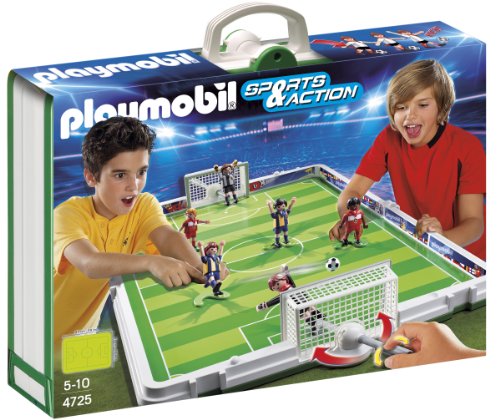 Playmobil Fútbol - Fútbol: Set de fútbol, maletín (4725)