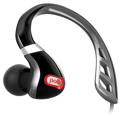 Polk Audio UltraFit 3000 Intraaural Dentro de oído Negro, Rojo, Plata - Auriculares (Intraaural, Dentro de oído, Alámbrico, 18-23000 Hz, 118 dB, Negro, Rojo, Plata)