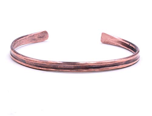 Pulsera de cobre tradicional estilo celta hecha a mano. Pulsera de cobre tradicional estilo celta hecha a mano.