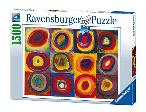 Ravensburger-16377 9 Puzzle 1500 Piezas Kandinsky: Estudio sobre Color, Multicolor, 12+ (16377 9)