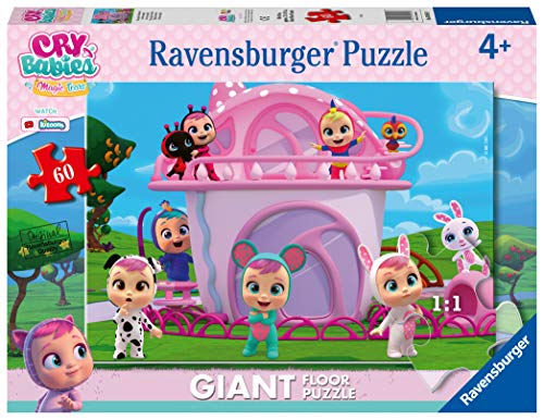 Ravensburger Puzzle - Cry Babies 60 Giant, 03056 9.