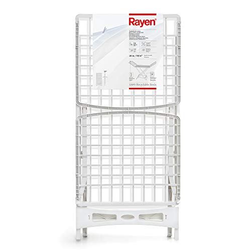 Rayen Sistema de Bloqueo de Patas y Anti Deslizante | Varillas XXL Ropa para Interior y Exterior | 20 m de Superficie de tendido | Tendedero de Resina, Blanco, Dimensiones: 173 x 53 x 113 cm Rayen Sistema de Bloqueo de Patas y Anti Deslizante | Varillas XXL Ropa para Interior y Exterior | 20 m de Superficie de tendido | Tendedero de Resina, Blanco, Dimensiones: 173 x 53 x 113 cm