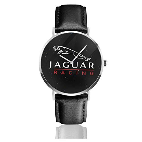 Relojes Anolog Negocio Cuarzo Cuero de PU Amable Relojes de Pulsera Wrist Watches Logotipo de la Marca de Carreras de Coches
