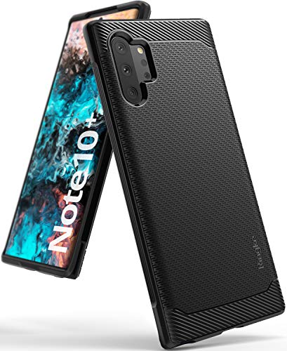 Ringke Onyx Diseñado para Funda Galaxy Note 10 Plus, Carcasa Galaxy Note 10 Plus 5g Protección Resistente Impactos Funda para Galaxy Note 10 Plus (2019) - Black