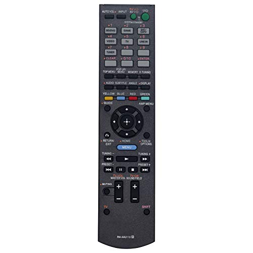 RM-AAU113 Mando a Distancia de Repuesto - VINABTY Reemplace RM AAU113 Control Remoto para Sony RMAAU113 Home Theater System HT-SS380 HTC-T550W HTCT550W HT-CT550W Remote Controller
