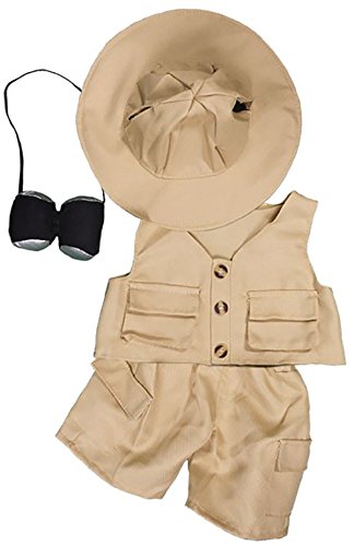 Safari 16 (40cm) Teddy Bear Clothes Outfit For Build a Bear by Teddy Mountain Safari 16 (40cm) Teddy Bear Clothes Outfit For Build a Bear by Teddy Mountain