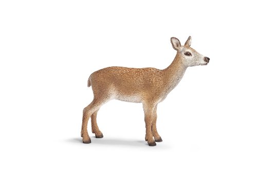 Schleich 14630  -  Figura/ miniatura Animales del bosque, la vaca ciervo rojo