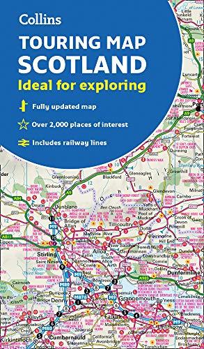 Scotland Touring Map: Ideal for exploring [Idioma Inglés]