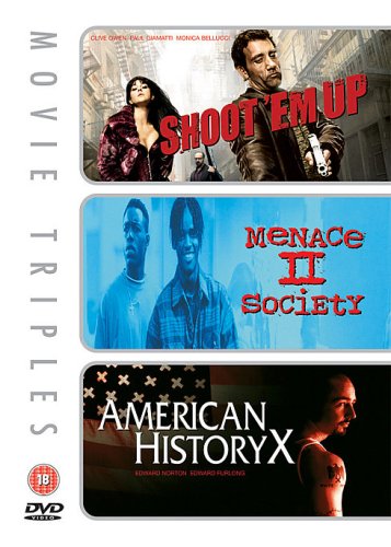 Shoot 'em Up/Menace II Society/American History X [Reino Unido] [DVD]