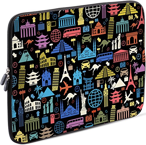 Sidorenko 10,1-10,2 Pulgada Funda de para Tableta | Funda para computadora de Neopreno | Funda con Cremallera Duradera Protección de 3 Capas, Resistentes al Agua Sidorenko 10,1-10,2 Pulgada Funda de para Tableta | Funda para computadora de Neopreno | Funda con Cremallera Duradera Protección de 3 Capas, Resistentes al Agua