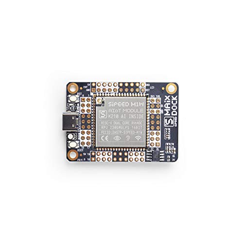 Sipeed Maix M1W Dock Kit K210 AI+lOT WiFi placa de desarrollo RISC-V Dual Core 64bit MCU para computación de borde