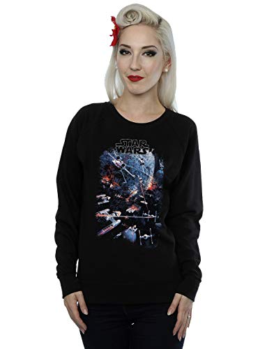 Star Wars La camiseta del universo de la Guerra de las Galaxias de Star Wars Small Black