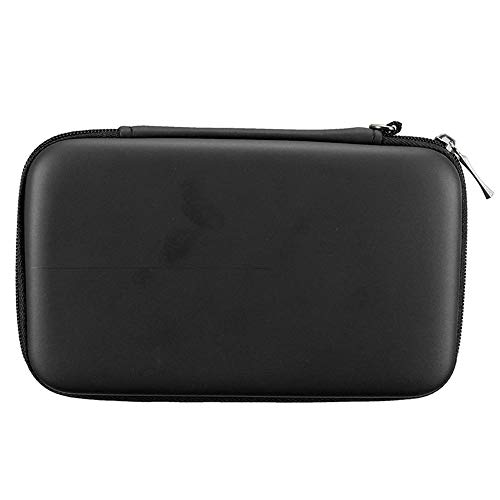 subtel® Funda Compatible con Nintendo 3DS / 3DS XL/New 2DS XL/New 3DS XL Plastic Funda Flip Cover Case Negro