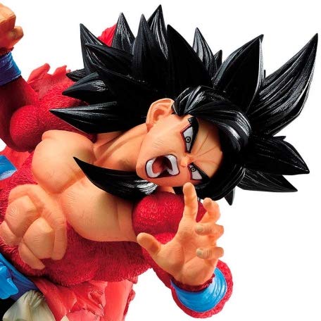 Super Dragon Ball Heroes Figure Son Goku Xeno SSJ4 9th Anniversary Figure