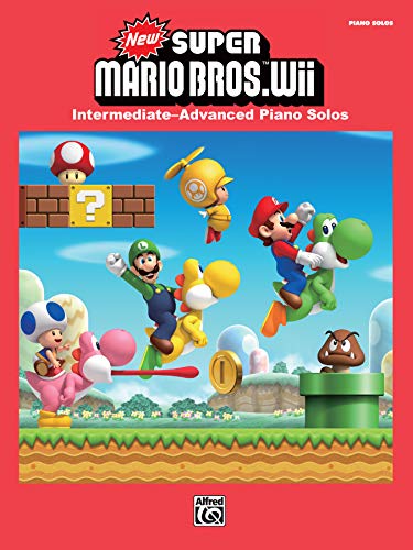 Super Mario Wii Edition: Intermediate / Advanced Piano Solos (Partitura para piano)