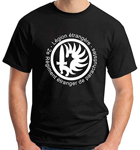 T-Shirt Hombre Negro DEC0191 Legion EXTRANJERA