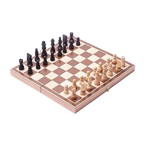 Tablero De Ajedrez De Madera, Plegable ajedrez Madera Juego De Ajedrez Juego De Ajedrez Elegante De Lujo con Almacenamiento Interno Juegos al Aire Libre o Regalos Tablero De Ajedrez De Madera, Plegable ajedrez Madera Juego De Ajedrez Juego De Ajedrez Elegante De Lujo con Almacenamiento Interno Juegos al Aire Libre o Regalos