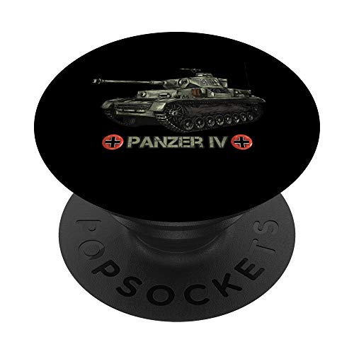 Tanque alemán de la Segunda Guerra Mundial Panzer IV (4) PopSockets Agarre y Soporte para Teléfonos y Tabletas