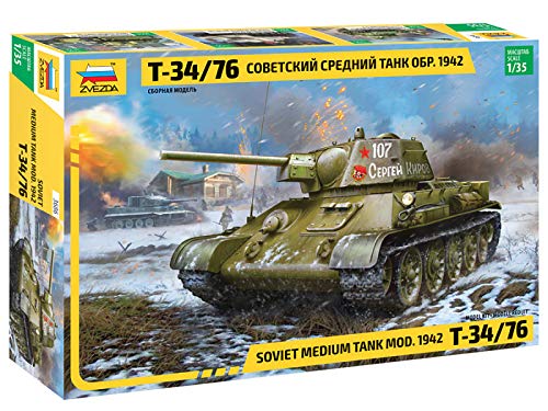 Tanquet sovietico Mod. T-34/76 de 1942. Escala 1:35