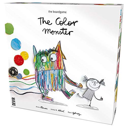 Thames & Kosmos BGMONEN The Colour Monster | Basado en el libro para niños | Juego familiar de bienestar emocional, 2-5 jugadores | Edades 4+ | , color/modelo surtido