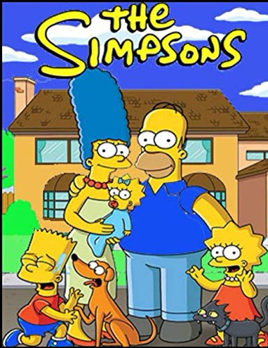The Simpsons: Coloring Book: A great Simpsons coloring book for kids. 50+ coloring page full off Simpson images to color