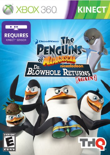 THQ The Penguins of Madagascar - Juego (Xbox 360 kinect, ESP)
