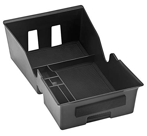 TLECTRIC Caja de almacenamiento para consola central de Tesla Model 3 hasta año de fabricación 09/2020, color negro
