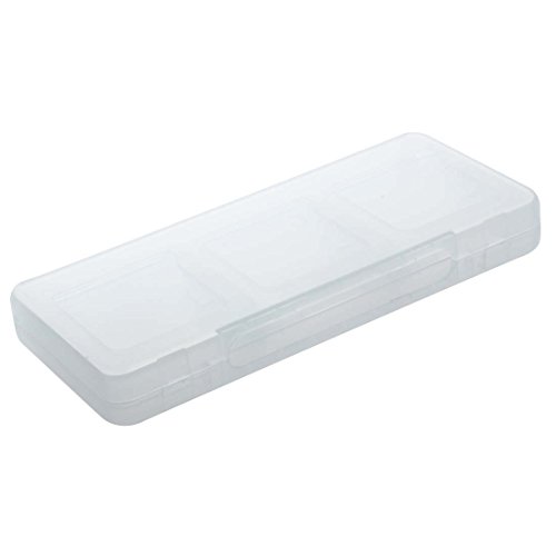 Toogoo - Carcasa para Nintendo 3DS XL/DS Lite/Dsi y Tarjetas de Juego, diseño Ahumado (Capacidad para 6 Tarjetas de Juegos), Color Blanco