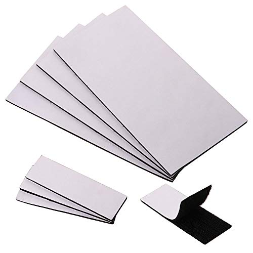TOOHUI 8 Pares Hook y Loop Bandas, Extra Fuerte Doble Cara Cinta de Velcro Autoadhesivos para Hogar Oficina Industria, Negro(Cuadrado, 20cm x 10cm/10cm x 3cm) TOOHUI 8 Pares Hook y Loop Bandas, Extra Fuerte Doble Cara Cinta de Velcro Autoadhesivos para Hogar Oficina Industria, Negro(Cuadrado, 20cm x 10cm/10cm x 3cm)