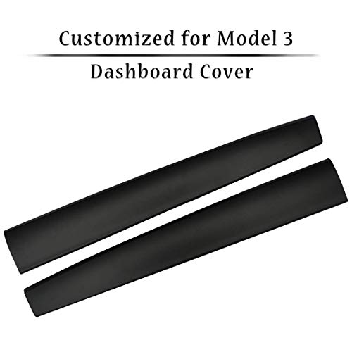 topfit Model Y Model 3 Kit de envoltura de tablero interior Cubierta del tablero de instrumentos del coche Cubierta protectora de tablero de instrumentos decorativa negra mate para el Model Y Model 3 topfit Model Y Model 3 Kit de envoltura de tablero interior Cubierta del tablero de instrumentos del coche Cubierta protectora de tablero de instrumentos decorativa negra mate para el Model Y Model 3