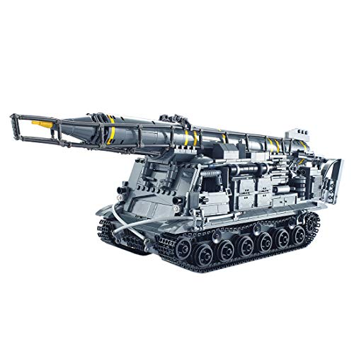 Tosbess Tanque Bloques de Construccion Militar Tanque Juguete Compatible con Lego SWAT Policía Figuras para Niños y Adulto（1750 Piezas）