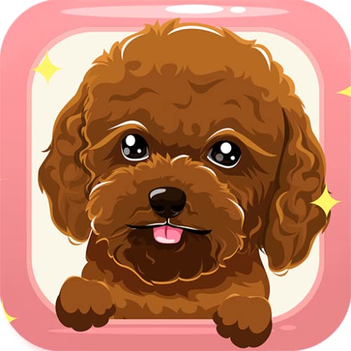 Toy Poodle Dog Sticker Emojis - Gif Animated Keyboard App