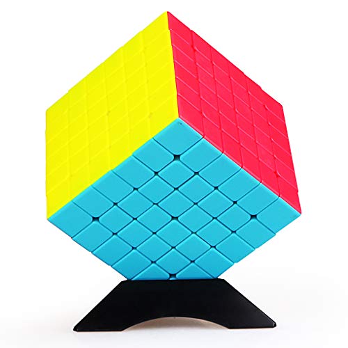 TOYESS Cubo de Velocidad 6x6 Stickerless, Cubo Mágico 6x6x6 Speed Cube, Rompecabezas Puzzle Juguetes para Adulto & Niños