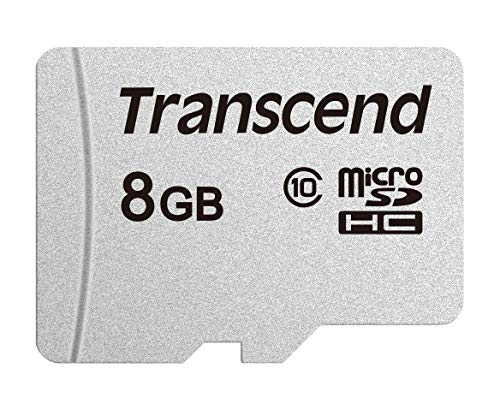 Transcend USD300S Tarjeta microSD de 8GB, Clase 10