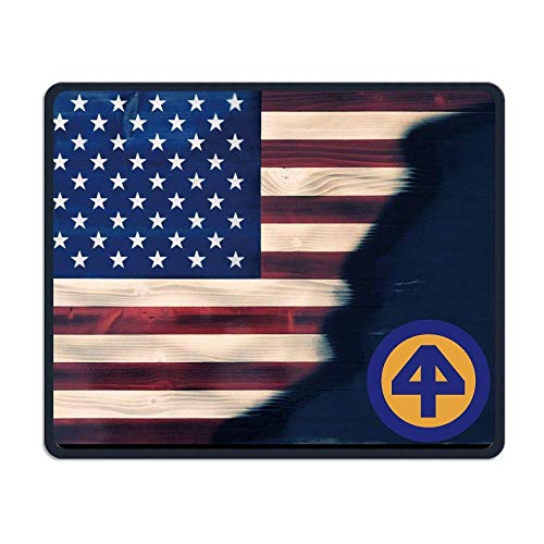 United States 44th Infantry Division Alfombrilla para ratón Non-Slip Gaming Mouse Pad Mousepad for Working,Gaming and Other Entertainment