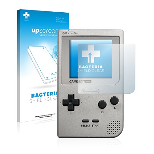upscreen Protector Pantalla Compatible con Nintendo Gameboy Pocket Película Protectora Antibacteriana