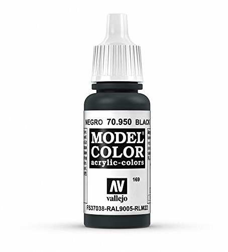 Vallejo - Model Color Pintura Acrílica, Negro (70950) Vallejo - Model Color Pintura Acrílica, Negro (70950)
