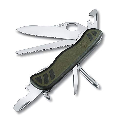 Victorinox 08461MWCH - Cortaplumas Swiss Soldiers, color verde oscuro Victorinox 08461MWCH - Cortaplumas Swiss Soldiers, color verde oscuro